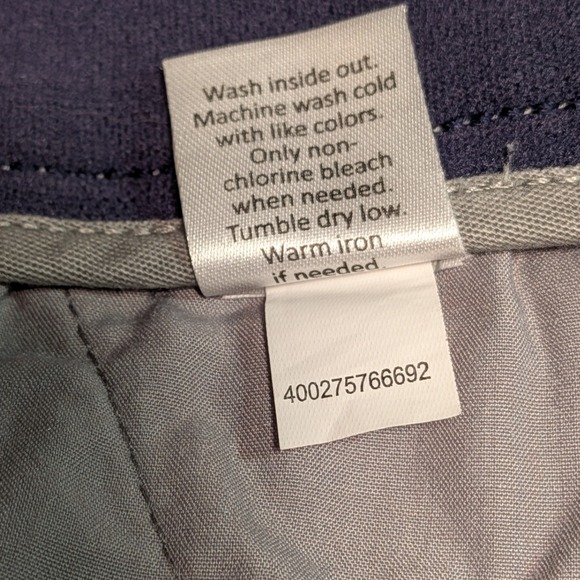 Sonoma Goods For Life Flexwear Mens Chino Shorts Grey Tan Size 40 Stretch Twill - Picture 8 of 8